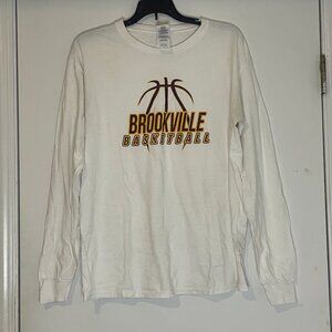 Brookville Basketball White Long-Sleeve
